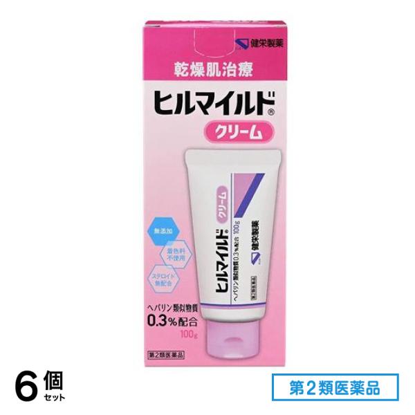 第２類医薬品 ヒルマイルドクリーム 100g 6個セット