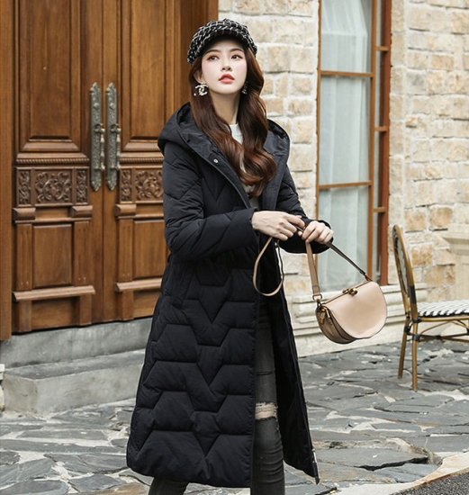 ダウンコート ダウンジャケット ロング丈 レディース 秋冬 中綿 コート アウター 羽織 大きいサイズ ロングコート カラーバリエーション カジュアル フード付き エレガント 大人 かわいい 個性的