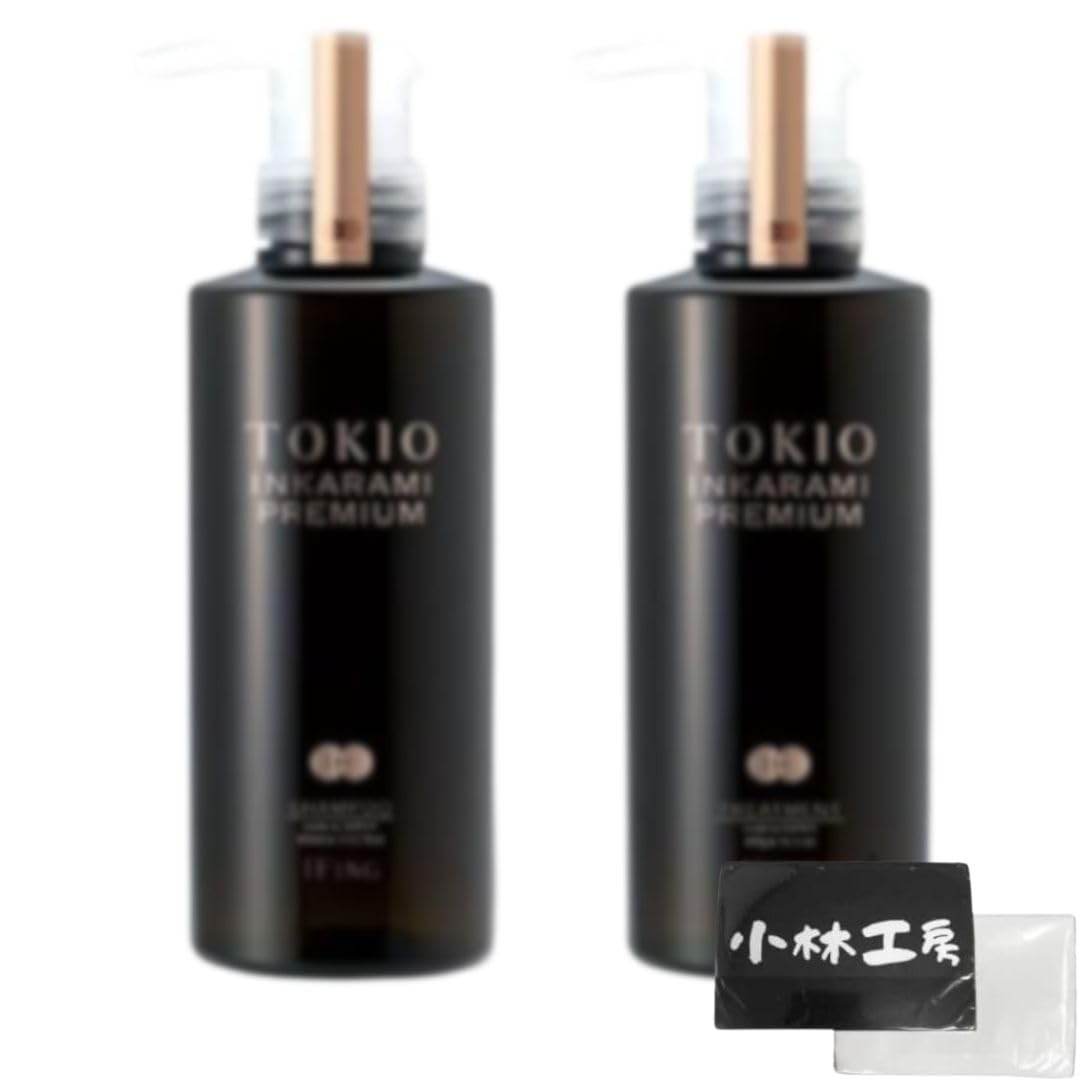TOKIO インカラミ プレミアムシャンプー 400ml トリートメント400g セット ポケットティッシュ付き 本体 ボトル サロン