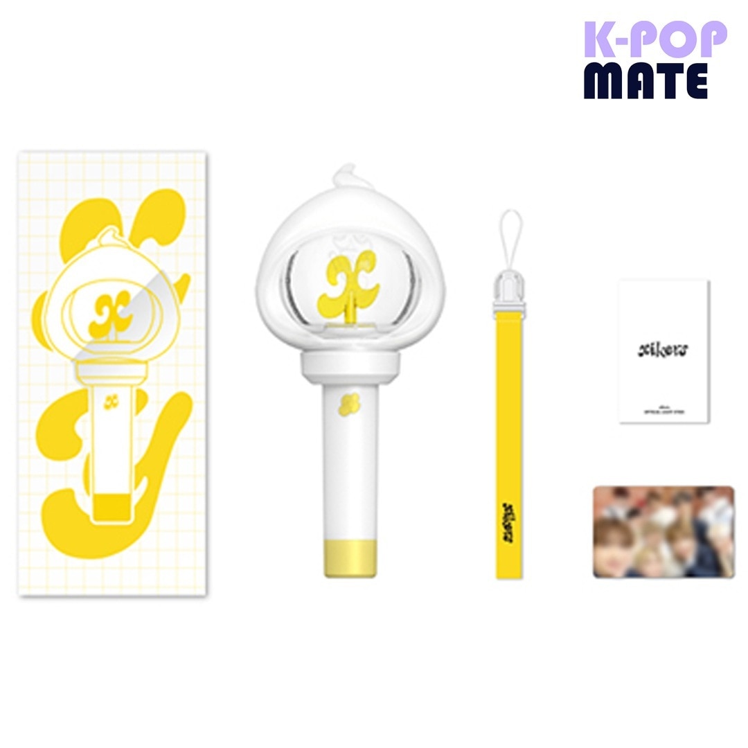 【公式】XIKERS OFFICIAL LIGHT STICK [ フォトカード + 専用ストラップ付き ] / ペンライト / 応援棒 / 公式グッズ / 正規品