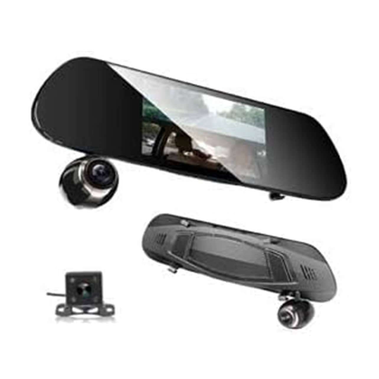 ドライブレコーダー バックカメラ 付き 3カメラ で 360 死角なし ルームミラー 前後 室内 あおり運転 防止 おすすめ の Gセンサー 動体