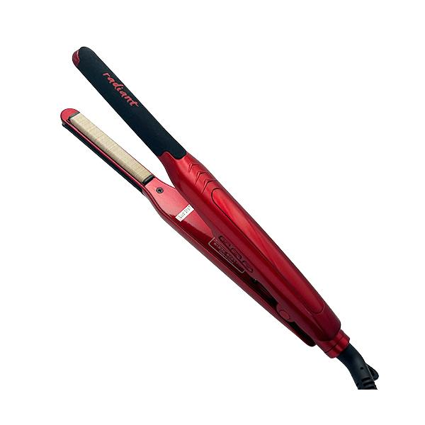 ラディアント ミニ 9mm シルクプロアイロン レッド ストレート ヘアアイロン