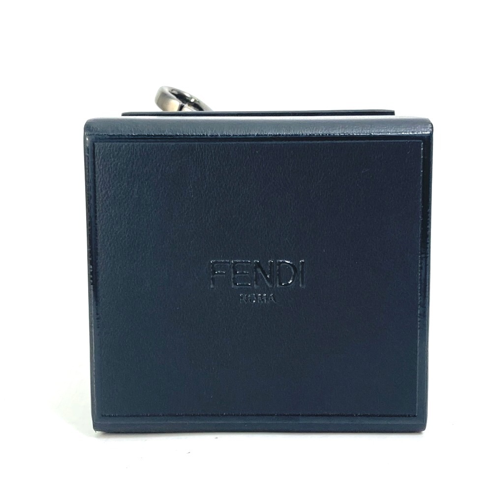 キーホルダー 7AR894 ミニボックス MINIBOX バッグチャーム レザー ブラック