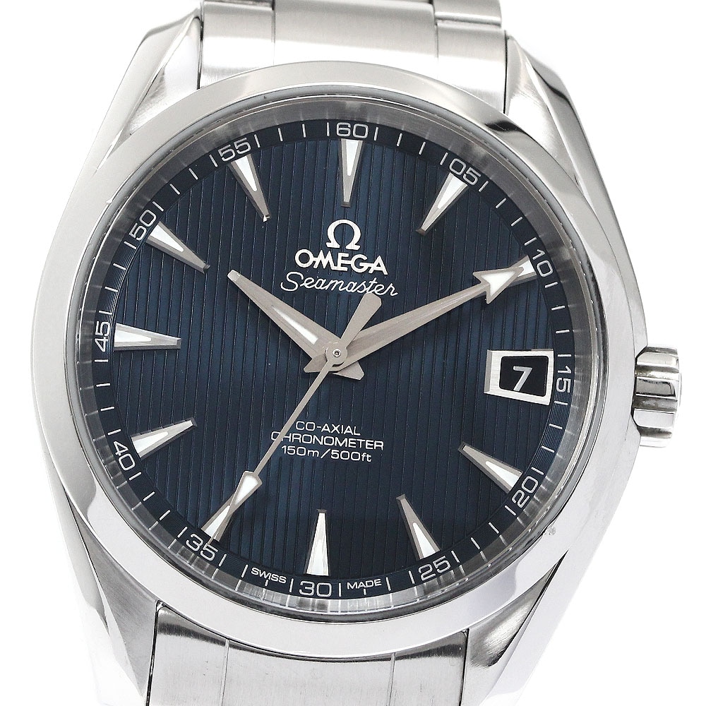 オメガ OMEGA 231.10.39.21.03.001 シーマスター アクアテラ コーアクシャル 自動巻き メンズ _864931【中古】
