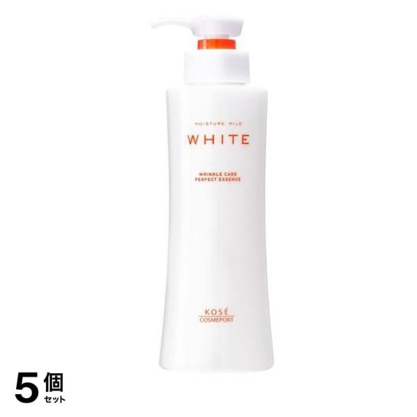 モイスチュアマイルド ホワイト リンクルケア パーフェクトエッセンス ポンプ本体 230mL 5個セット