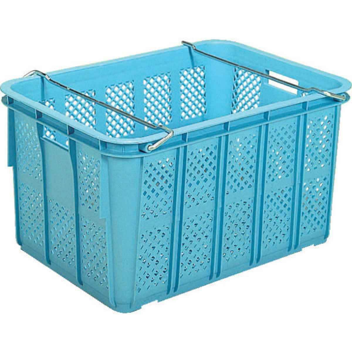 ネスティングコンテナー サンテナーA 150 ハンドル付き コンテナ コンテナー 網目