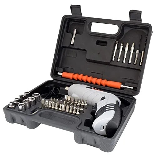 【一家に一台/初心者向けセット】 アイリスプラザ ペン型電動ドライバーセット DIY 電動ドリル 充電式 電動ドライバー 軽量 ドリルドライバー 4,402円