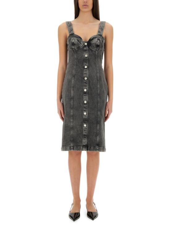 MOSCHINO Women Dresses 04573219 1508 Grey