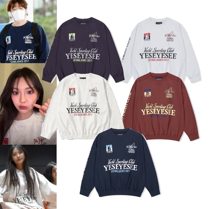 【SEVENTEEN着用】Y.E.S Yacht Sweatshirt