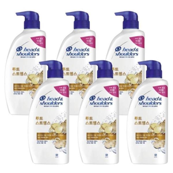 ヘッドエンショルダー ヘッドアンドショルダー ルートストレングスシャンプー 550ml x6本