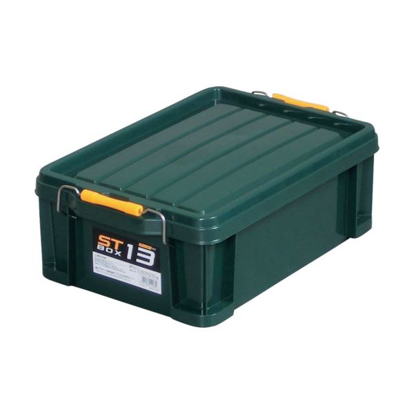 （まとめ） アステージ STボックス DKグリーン#13 ST-13DGL 1個 (×5セット)