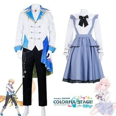 コスチューム コスプレ衣装 瑞希 暁山 天馬司 feat.初音ミク カラフルステージ！ プロジェクトセカイ スーツ ハロウィン 2023年新作入荷コスプレ