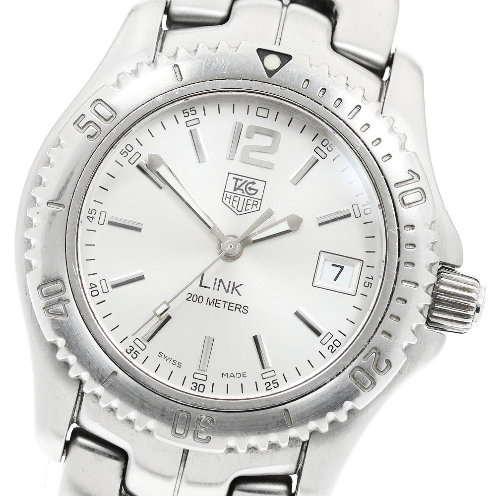 タグホイヤー TAG HEUER WT1212-0 リンク デイト クォーツ メンズ _938577【中古】