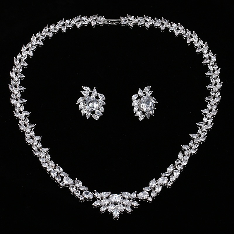 2025新作 ウエディング ネックレスセット 花嫁 ウェディング 結婚式 発表会 披露宴 ブライダル パーティー 二次会 ステージ ドレス ネックレス