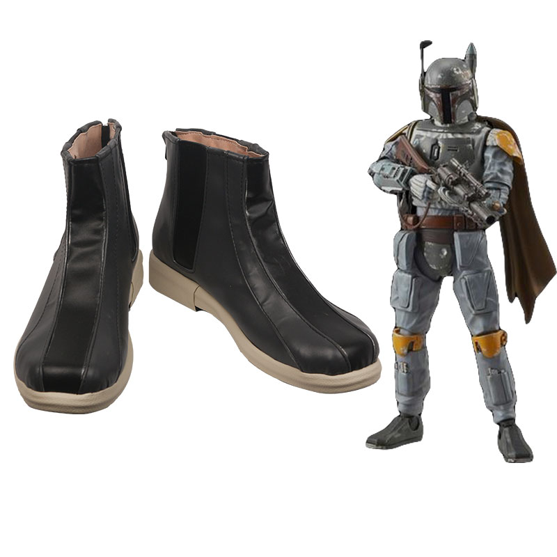 2025新作 期間限定値!下!げ スター・ウォーズcosシューズボバフェットコスプレアニメシューズ