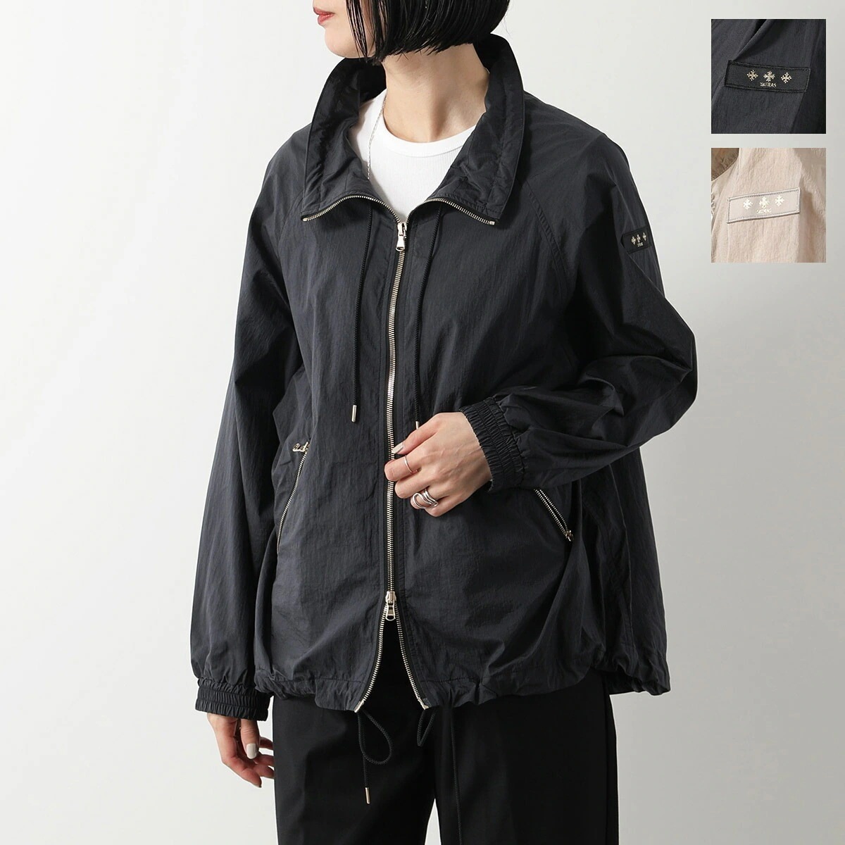 TATRAS タトラス ジャケット LILIN リリン LTAT25S4924-O レディース ブルゾン ナイロン 長袖 スタンドカラー 軽量 撥水 カラー2色