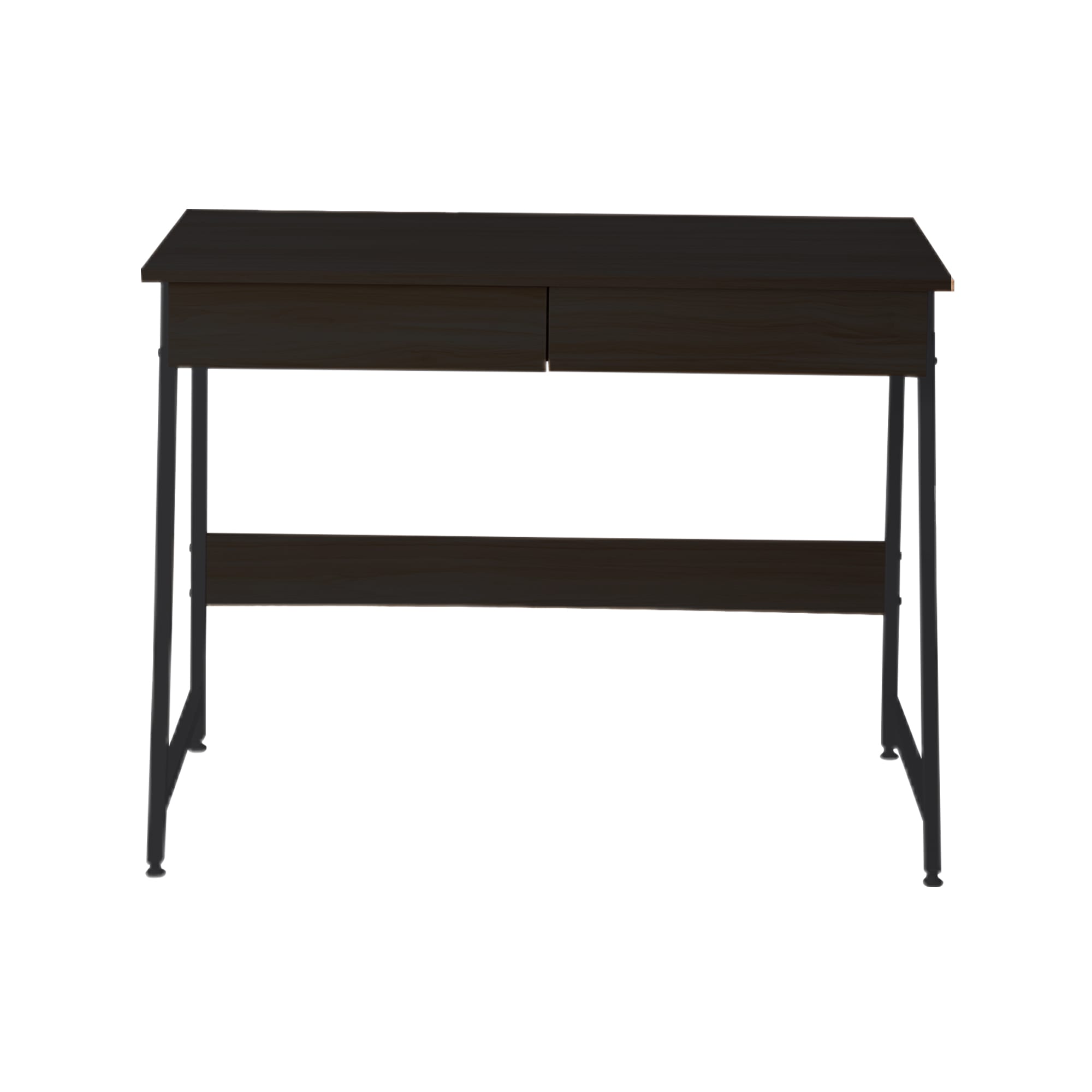 【国内発送】1376【人気商品】パソコンデスク　引き出し付き　幅100*奥48 　 ブラック 5,135円