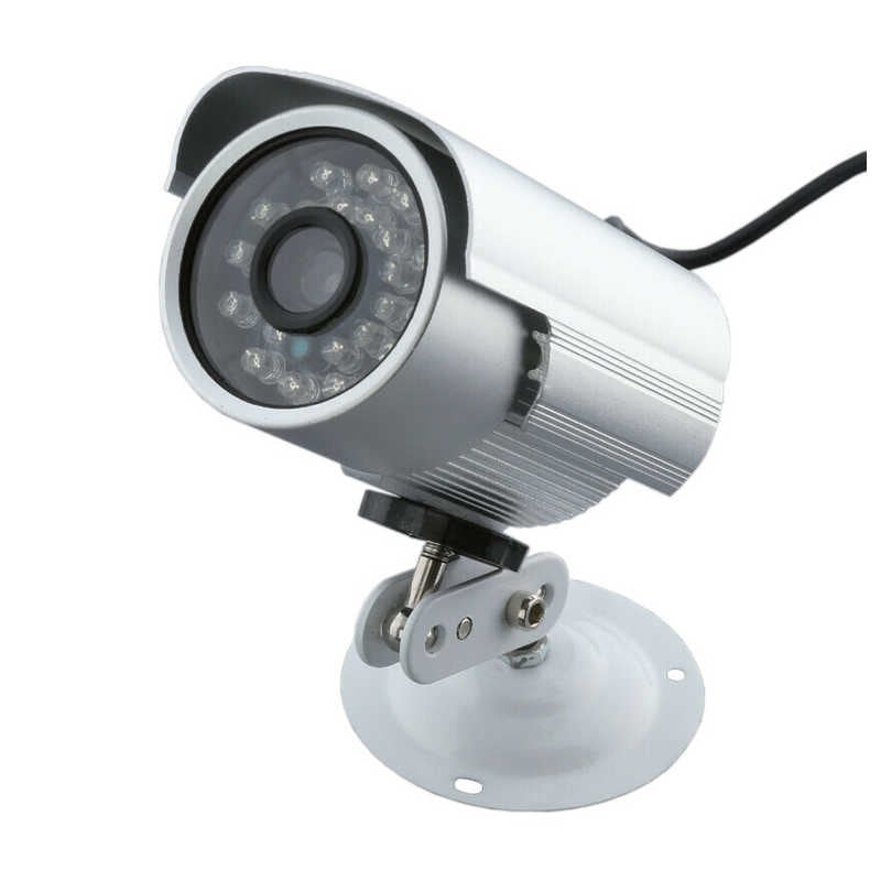 ファミリー・ライフ　レコーダー内蔵赤外線防犯カメラ シルバー　a30449