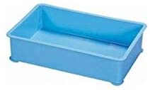 PPカラー番重 大型 A型ブルー 外寸643x417x160