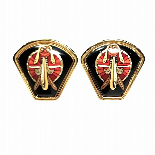 エルメス エマイユ ブランド小物 イヤリング レディース 【中古】