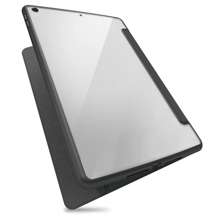 iPad 10.2インチ 第9世代 保護ケース フラップ付き ブラック
