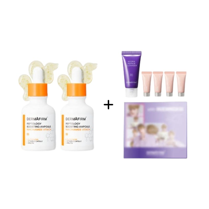 [25SS/New](TXTヒュニンカイ5種ステッカー贈呈)ペプトオロジーブースティングアンプルナイアシンアミドビタシープラス30ml+30ml