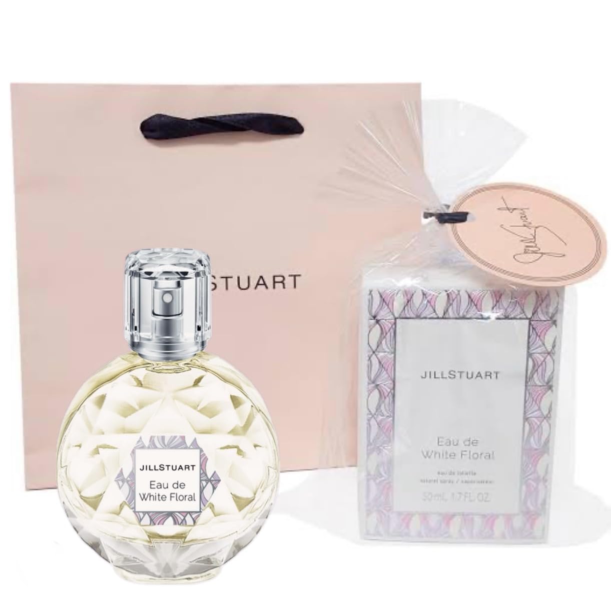【国内正規品・ラッピング済み】JILL STUART ジルスチュアート オード ホワイトフローラル 50ml EDT 香水 化粧品 プレゼント ギフト ショッパー付き