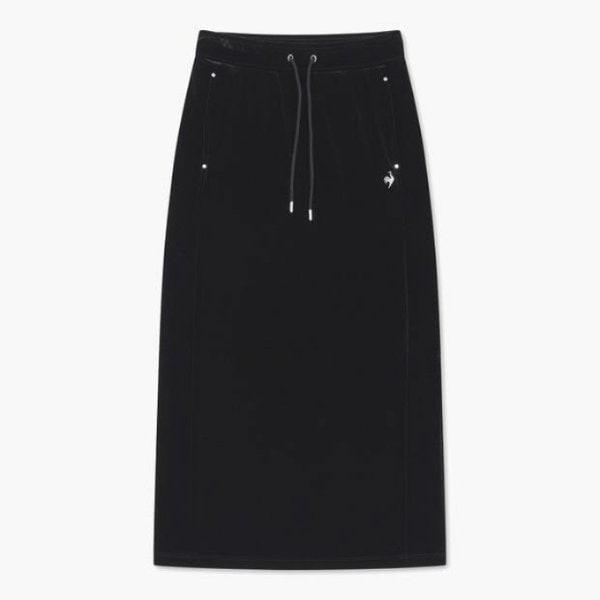 パンツ JQS QP422OSKO2-BLK 女性用ベルベットマキシスカート / BLACK