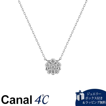 4cc519795【送料無料】【ラッピング無料】カナルヨンドシー Canal 4℃ カナル4℃ プラチナ ネックレス シンセティックモアサナイト ブランド 正規品 新品 ギフト プレゼント 人気 おす