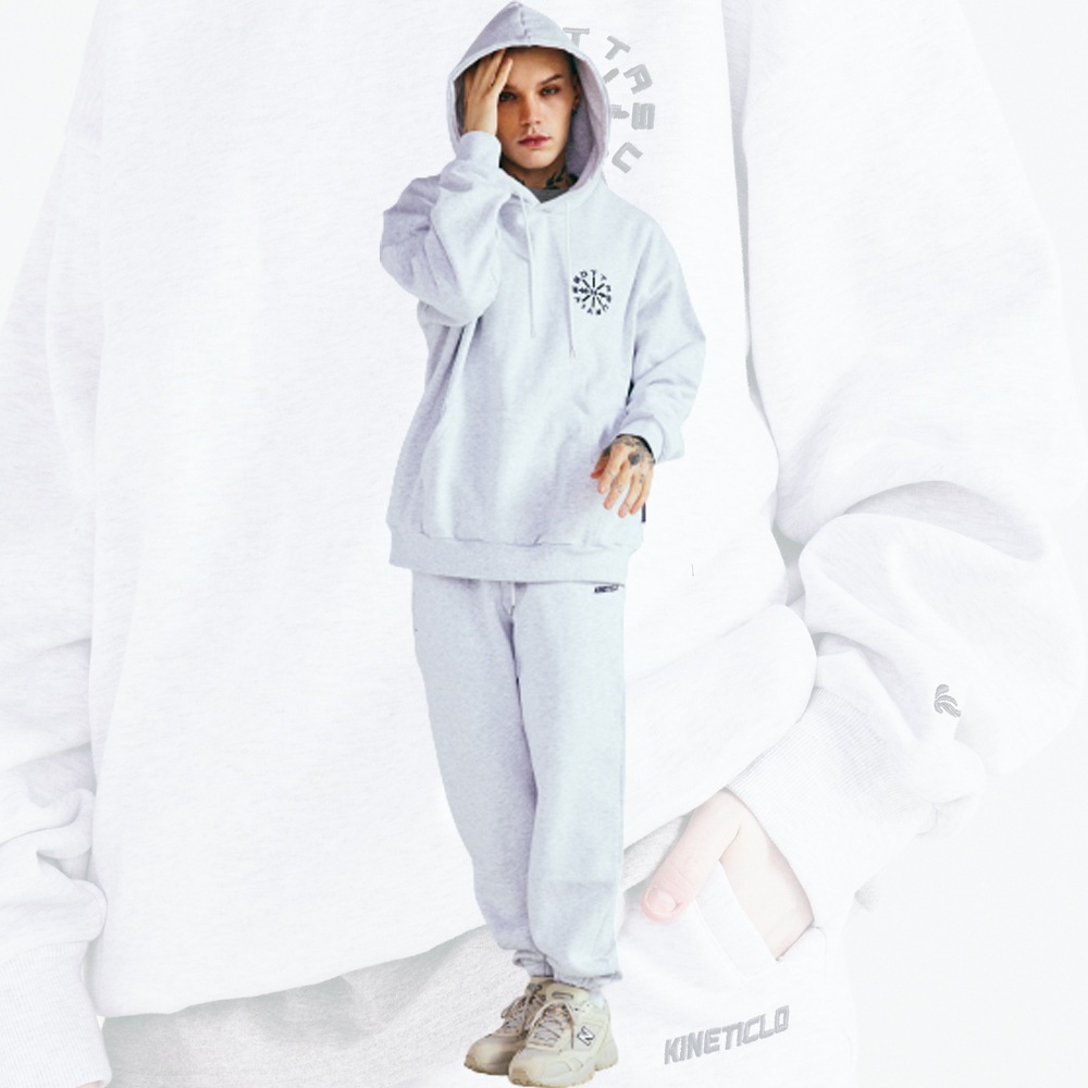 [UNISEX] [男女兼用] FLEECE JOGGER PANTS OVERFIT 裏起毛 フリースジョガーペンツ オーバーサイズ