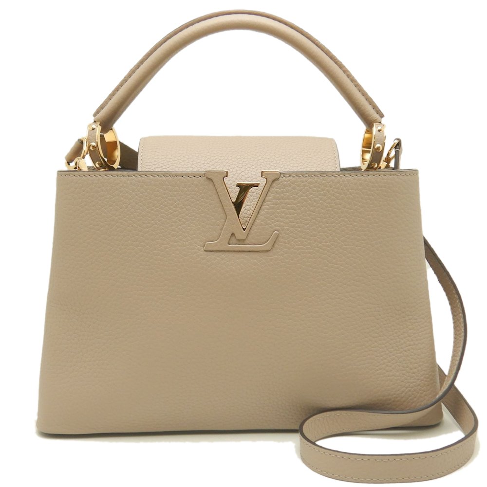 カプシーヌMM M42253 ハンドバッグ トリヨンレザー ガレ/253052【中古】