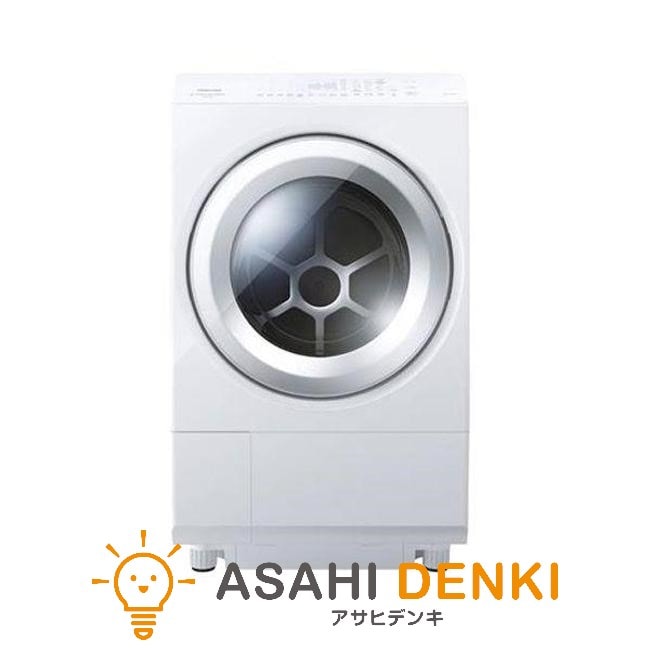 洗濯機(ドラム式 8.0kg～) トウシバ TW-127XH3L 2-4人家族 左開き 12．0kgドラム式洗濯乾燥機 ZABOON グランホワイト 東芝