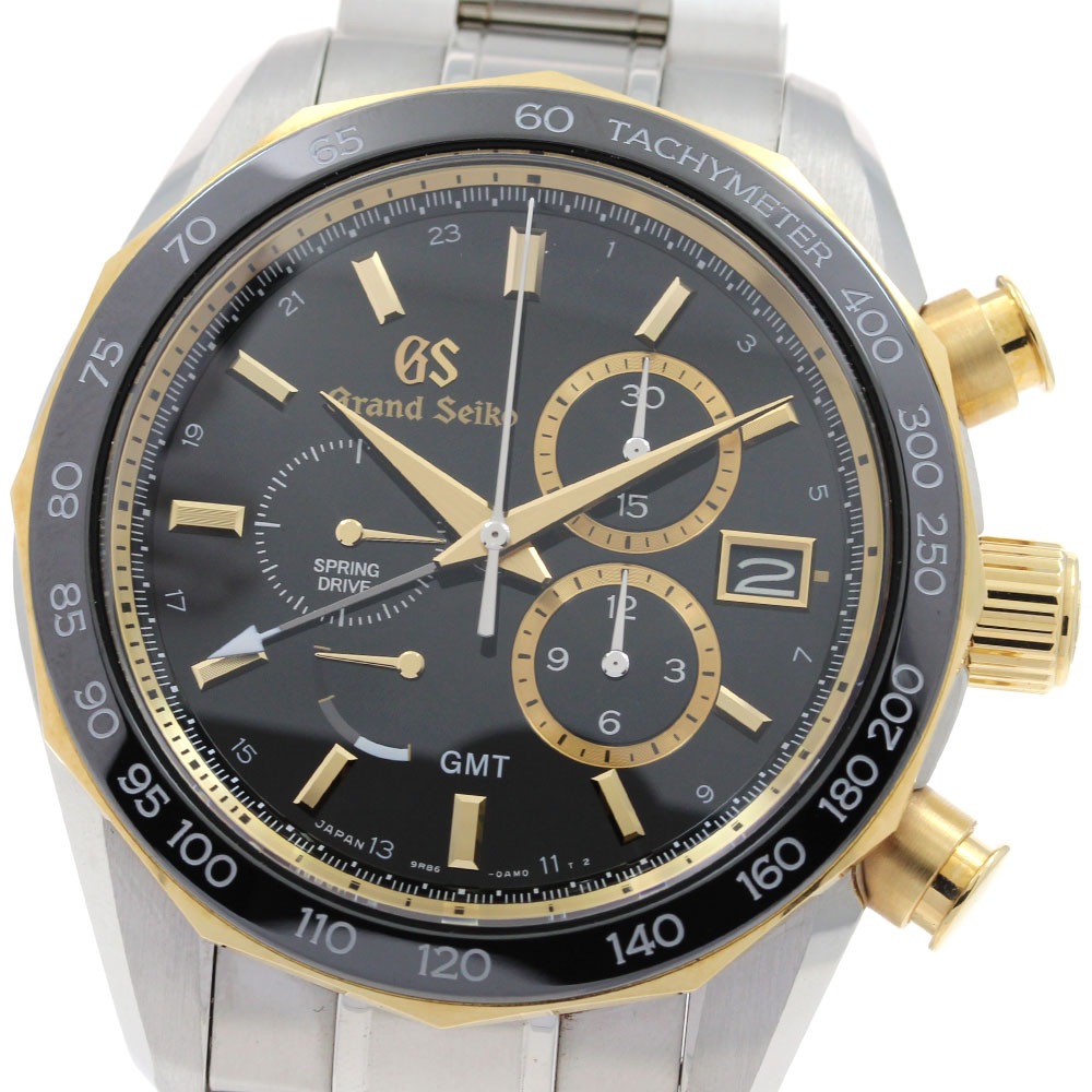 セイコー SEIKO SBGC240/9R86-0AM0 グランドセイコー 140周年記念 500本限定 スプリングドライブ メンズ 良品 箱・保証書付き_868841【中古】
