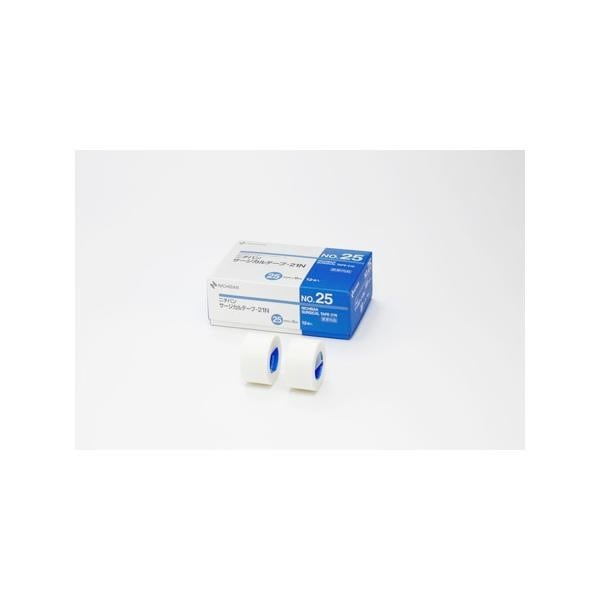 10個セット/サージカルテープ21N 25mm×9m 12巻入 [ニチバン]