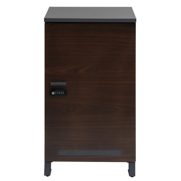 MOJYU PBX-091 宅配ボックス Simone-シモーネ- ダークグレー/ブラウン木目 メーカー直送