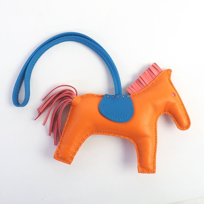 【美品】エルメス MM ロデオチャーム 【バッグチャーム】 38,870円