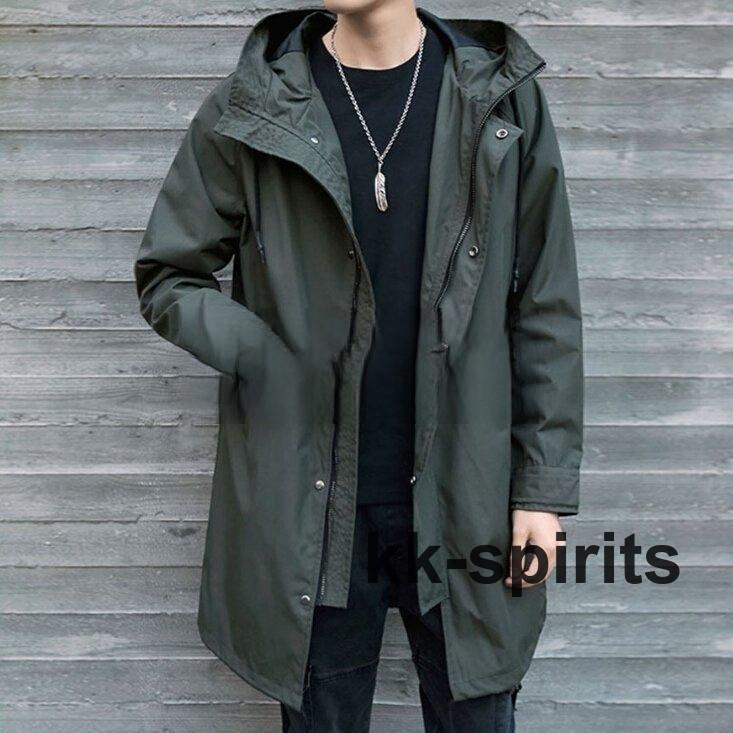 コート メンズ ミリタリージャケット アウター ジャケット おしゃれ パーカー チェスターコート ロング 防寒 防風 紳士 通勤 7,577円