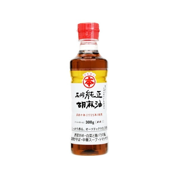 竹本油脂 マルホン 圧搾純正胡麻油 300g 10 メーカー直送