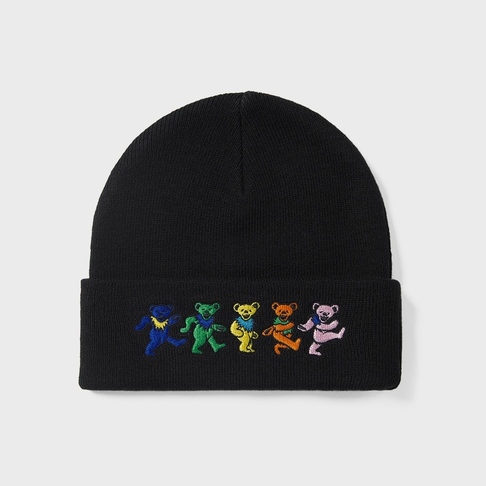 ディス・イズ・ネヴァー・ザット GD ダンシング・ベアーズ・ビーニー・ブラック