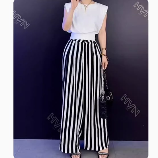 トップス パンツ ボトムス セットアップ レディース 袖なし ノースリーブ ラウンドネック 襟なし ワイド フェミニン きれいめ シンプル 上品 おしゃれ かっこいい こなれ感 ラフ 個性的 クール 8,914円