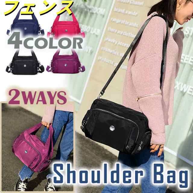 トート ミニバッグ 2ウェイ 斜め掛け 肩かけ 手持ち お出かけ アウトドア はっすい 撥水 軽い 人気 多機能 収納 おしゃれ ママバッグ サブバッグ ファスナー付き 盗難防止 母の日 OL