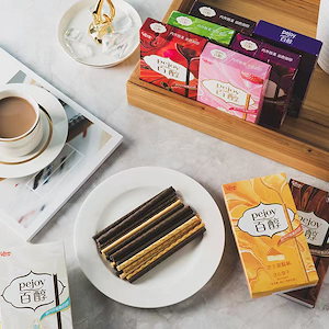 チョコレートスティック ミルク ハートビスケット 複数種類 48G 美味なるものには音がある スナック