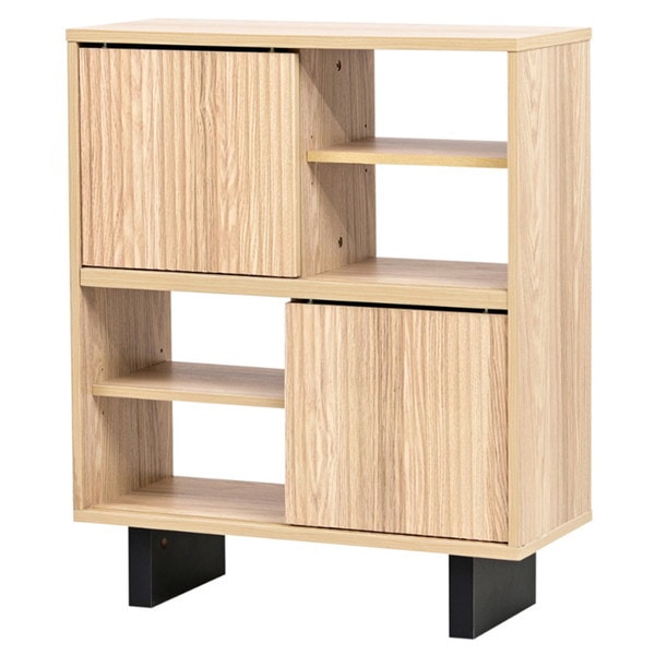 JKプラン FWM-0002-NABK ナチュラル/ブラック Aalto [シェルフ] メーカー直送