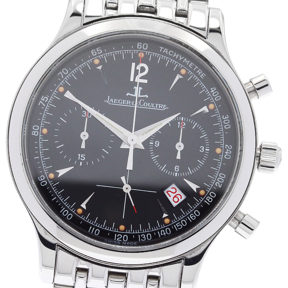 ジャガー・ルクルト JAEGER-LECOULTRE 145.8.31.S マスターコントロール クロノグラフ クォーツ メンズ 良品 _890644【中古】