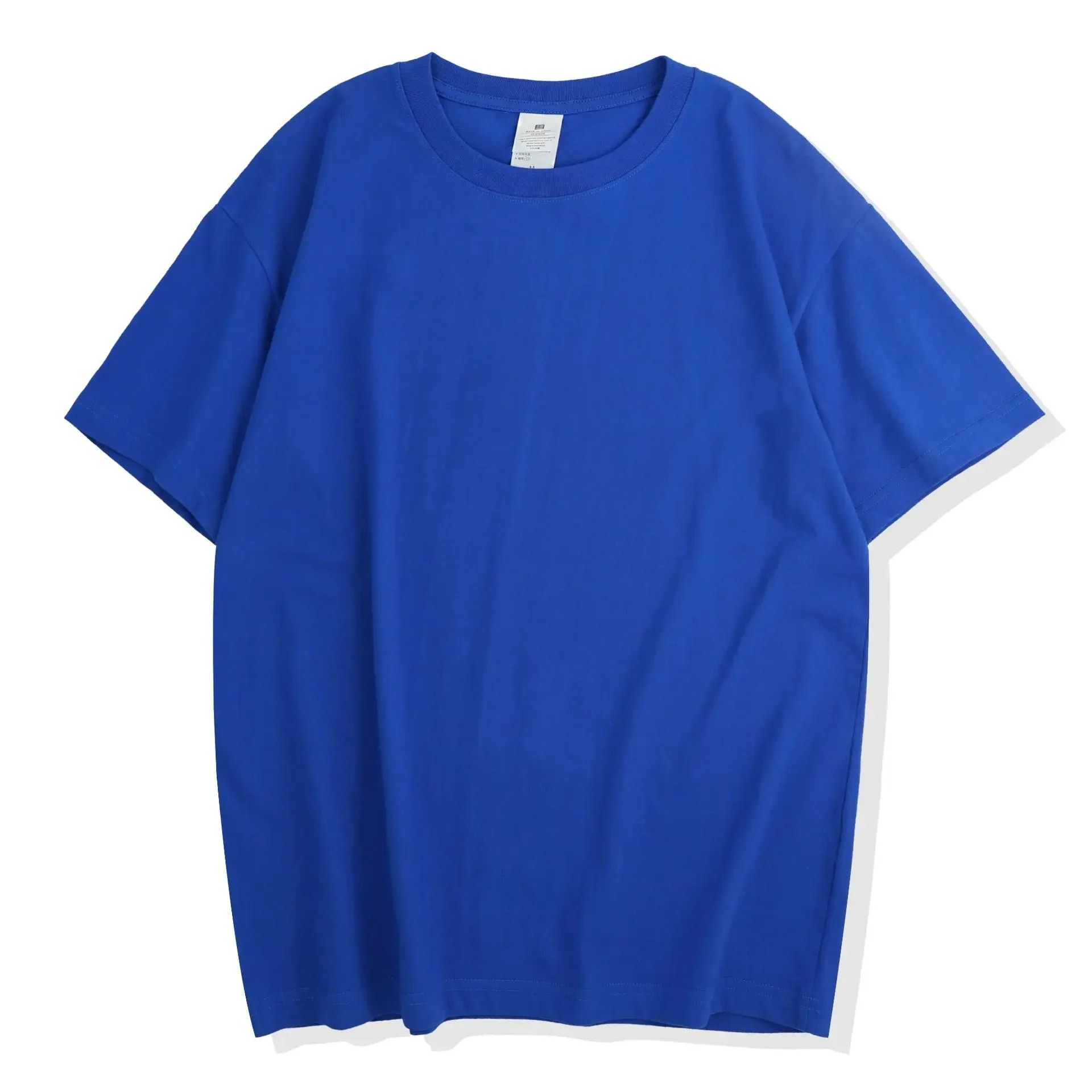 メンズ半袖ルーズTシャツ,ラウンドネック,コットン,カジュアル,半袖,モノクロ - AliExpress 320