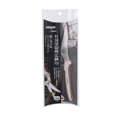 他サイト： 高儀 TAKAGI 2010943 FKZ×TKG 本刃付ステンR刃芽切剪定鋏200の商品画像