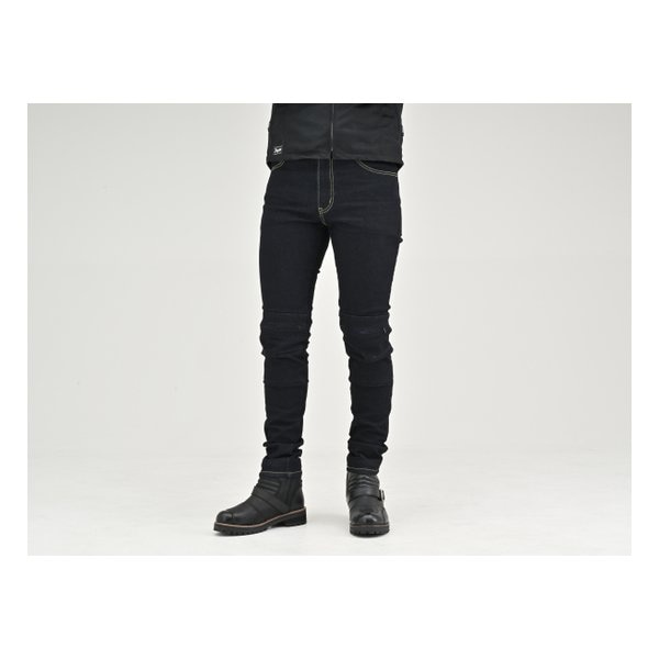 DB-002 スリムフィットジーンズ インディゴ Lサイズ 34インチ ひざプロテクター 39722 11,993円