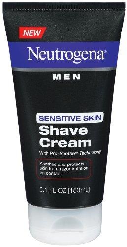Neutrogena Men Sensitive Skin Shave Cream, 5.1 Oun