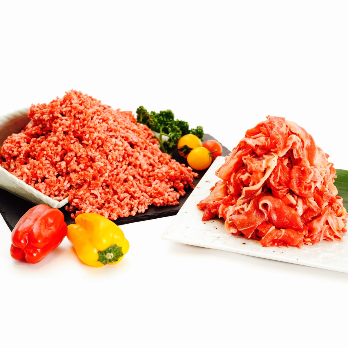 【熊本県産 赤牛】 熊本 あか牛 国産 切り落とし500g＆ミンチ600g 合計1.1kgセット 赤牛丼 ギフト あかうし 記念日 5,378円