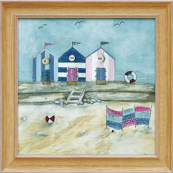 ユーパワー ルイーズ/オハラ Gel加工 アートフレーム 「クールダウンインシェード」